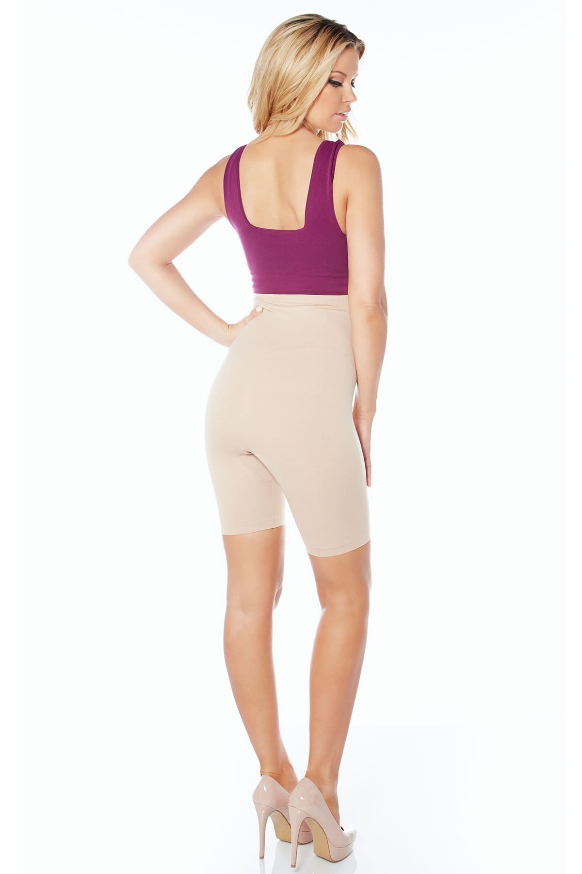 Ahh Smooth Operator High Waist Seamless Longline_Rhonda_Shear_3