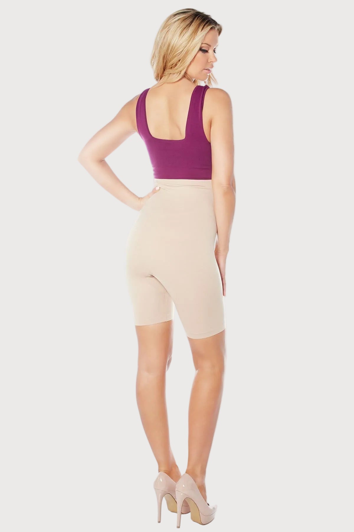 Ahh Smooth Operator High Waist Seamless Longline_Rhonda_Shear_3