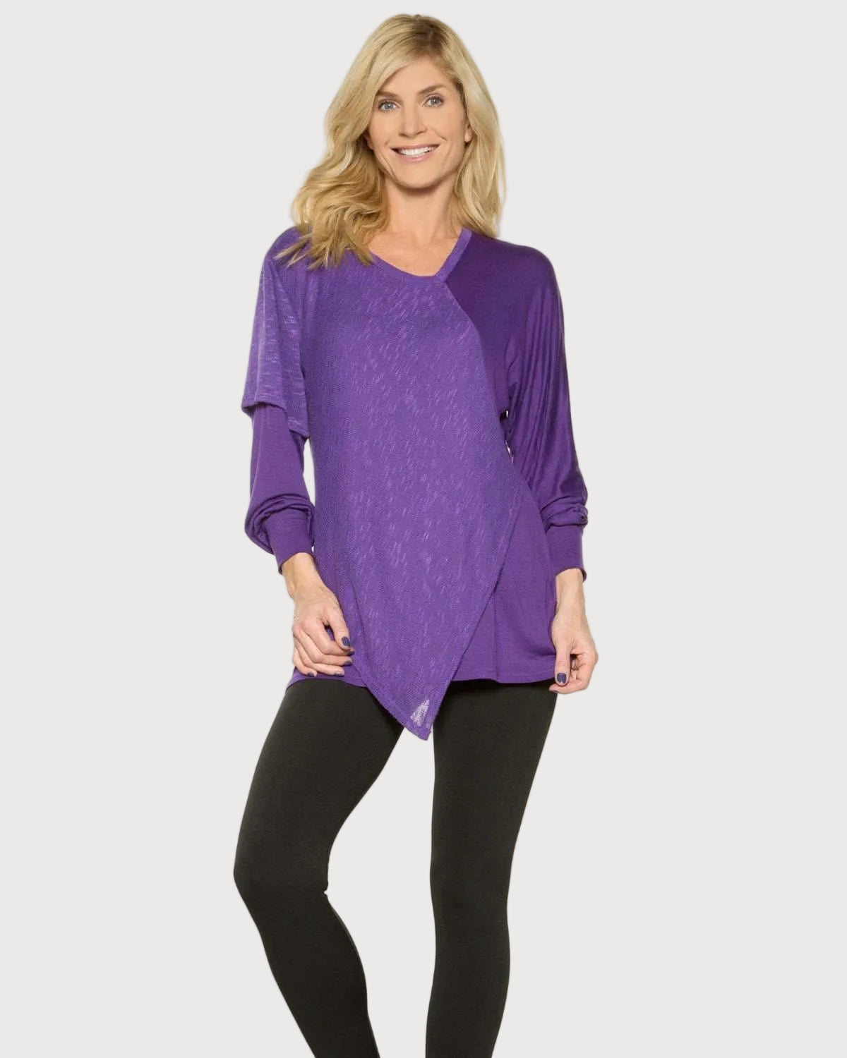 Asymmetrical Mixed Media Top_Rhonda_Shear_2