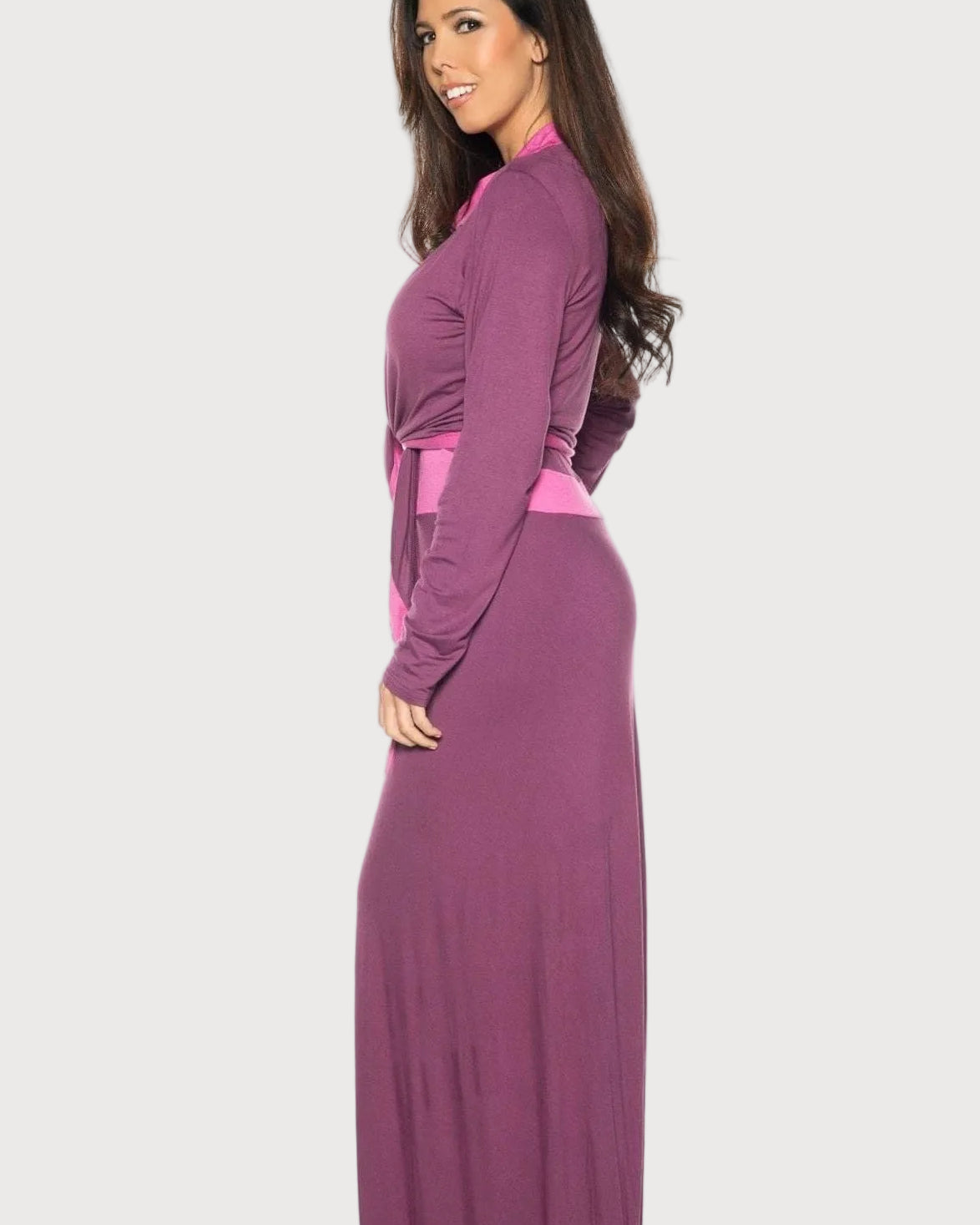 Contrast Long Sleeve Shrug_Rhonda_Shear_5