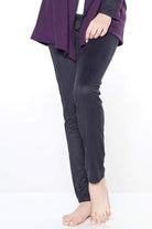 Faux Suede Skinny Pant - FINAL SALE_Rhonda_Shear_1