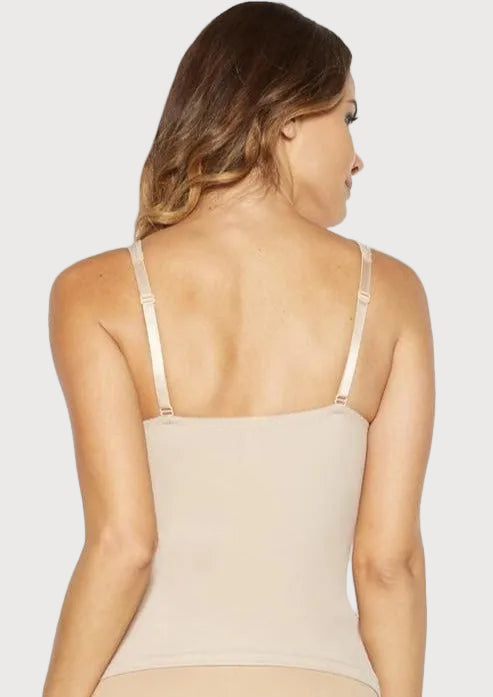 Flirt Molded Cup Camisole by Rhonda Shear — underwire-free camisole