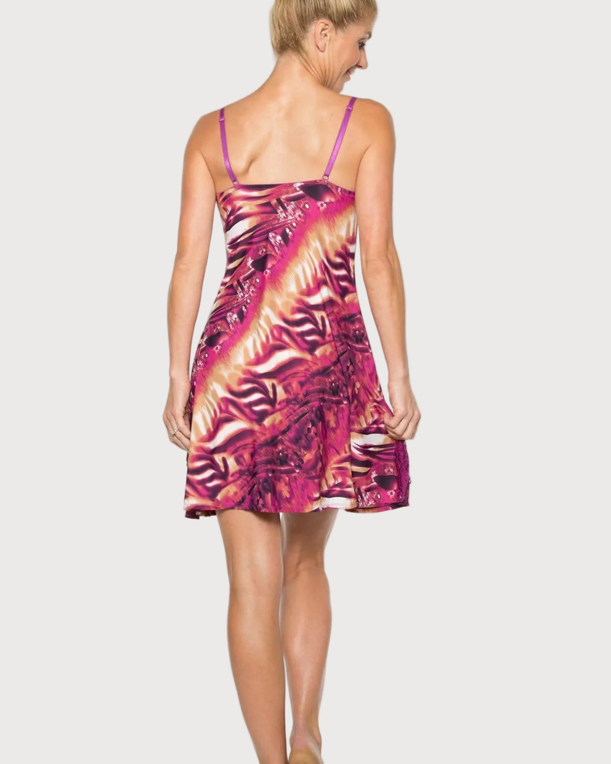 Lace Front Molded Cup Chemise_Rhonda_Shear_9