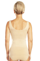 Lace Overlay Seamless Tank with Shelf Bra_Rhonda_Shear_12