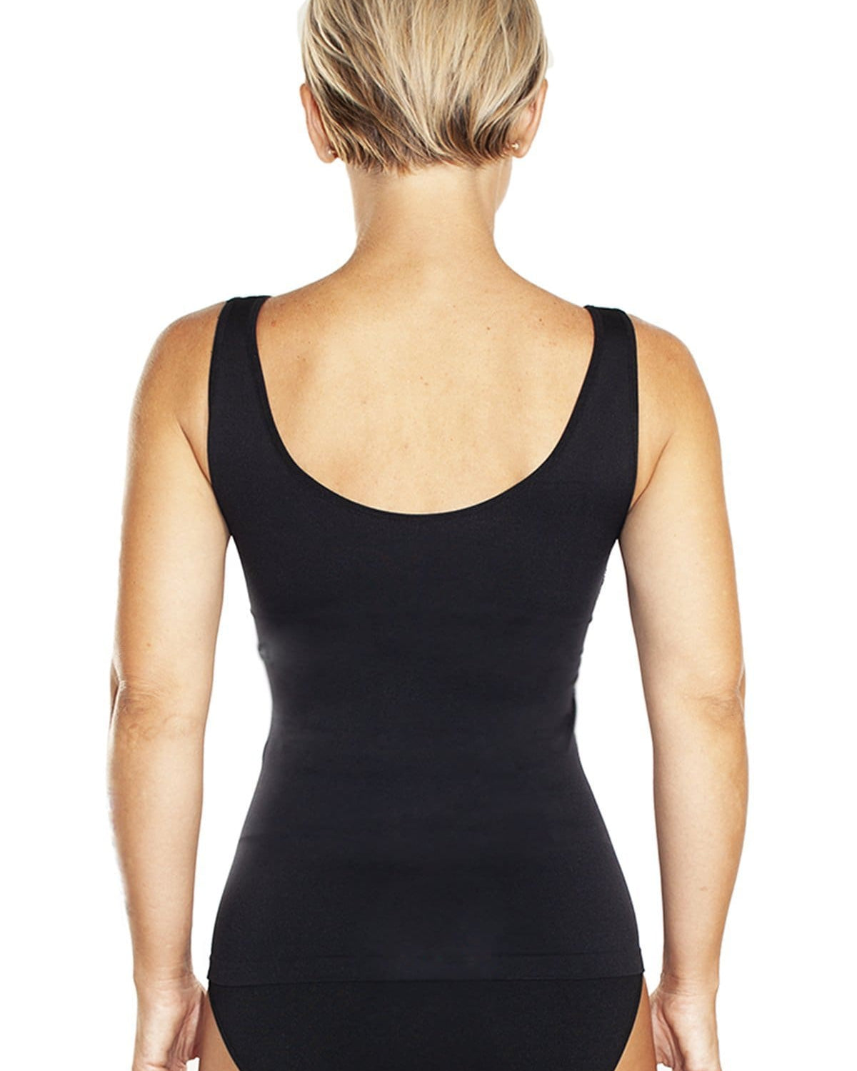 Lace Overlay Seamless Tank with Shelf Bra_Rhonda_Shear_2