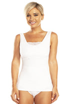 Lace Overlay Seamless Tank with Shelf Bra_Rhonda_Shear_5