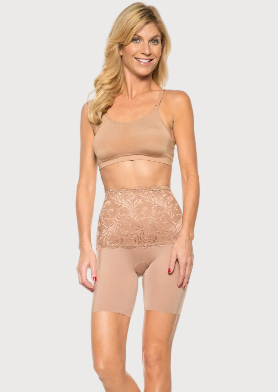 Lace Top Shaping Longline_Rhonda_Shear_4