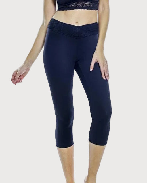 Lace Waist Capri Legging_Rhonda_Shear_3