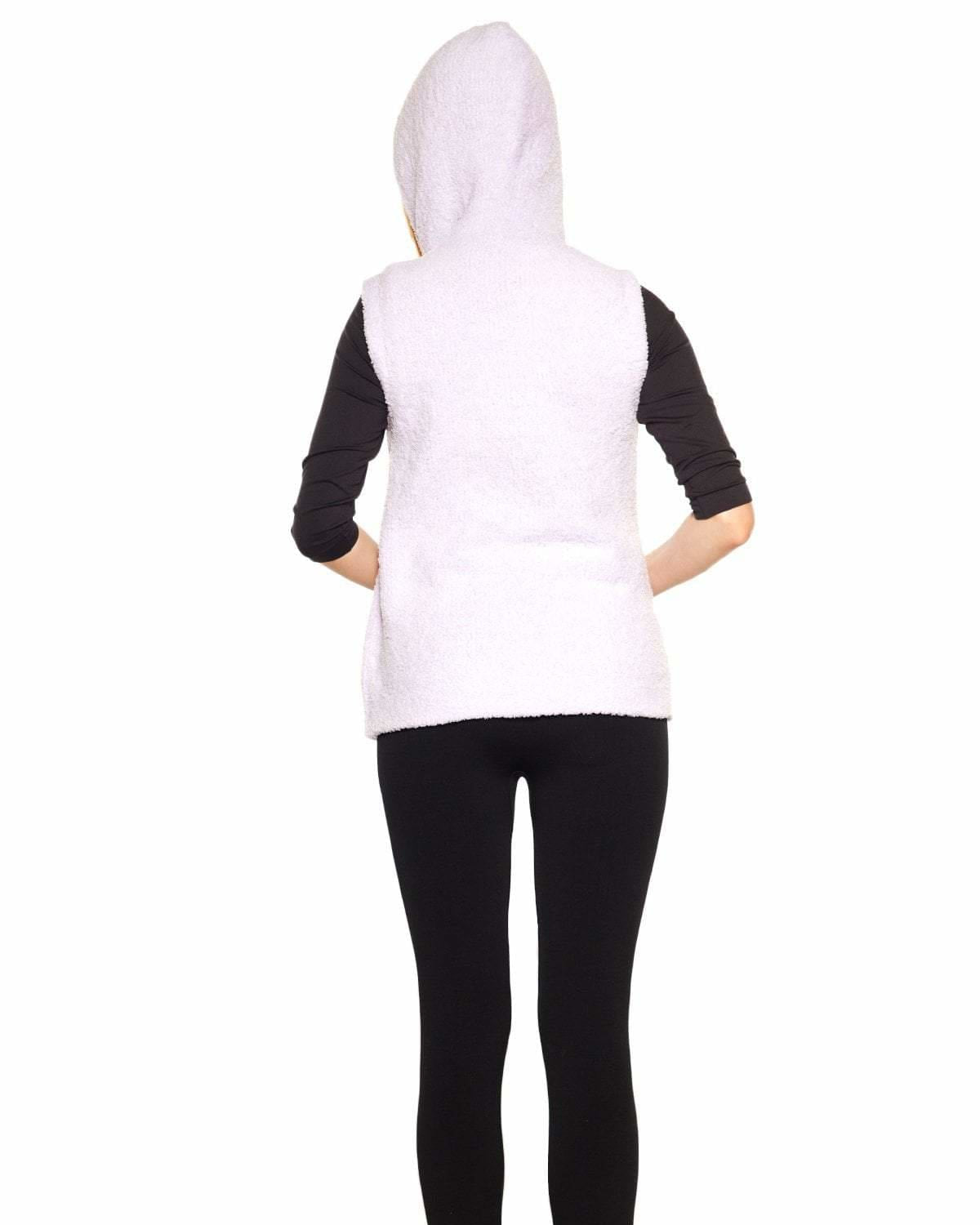 Marshmallow Zip Front Vest with Hood_Rhonda_Shear_7