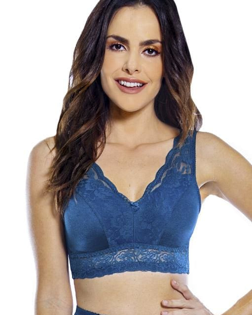 Pin-Up Girl Lace Leisure Bra w/Pads : Sale Colors_Rhonda_Shear_7