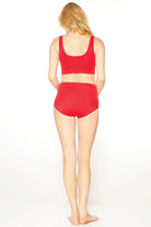 Seamless Brief with Lace Overlay : Sale Colors_Rhonda_Shear_11
