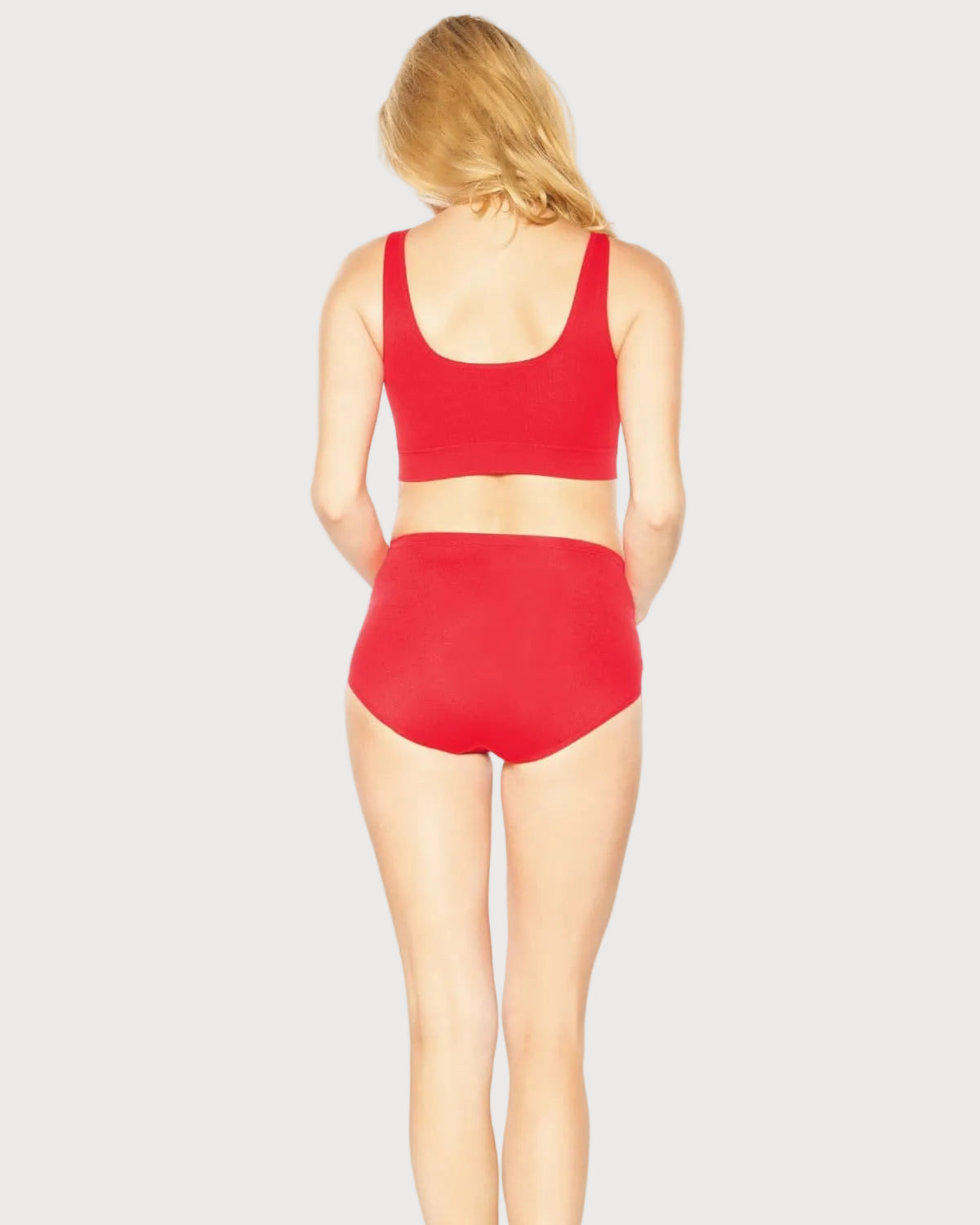 Seamless Brief with Lace Overlay : Sale Colors_Rhonda_Shear_11