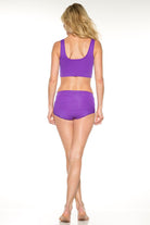 Seamless Brief with Lace Overlay : Sale Colors_Rhonda_Shear_21