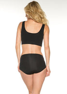 Seamless Brief with Lace Overlay : Sale Colors_Rhonda_Shear_15