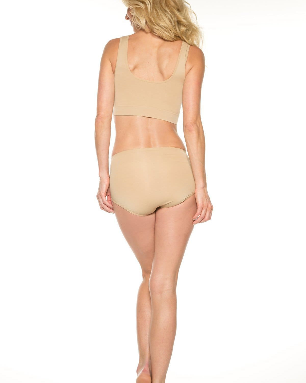 Seamless Brief with Lace Overlay : Sale Colors_Rhonda_Shear_13