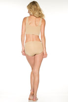 Seamless Brief with Lace Overlay : Sale Colors_Rhonda_Shear_13