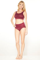 Seamless Brief with Lace Overlay : Sale Colors_Rhonda_Shear_2
