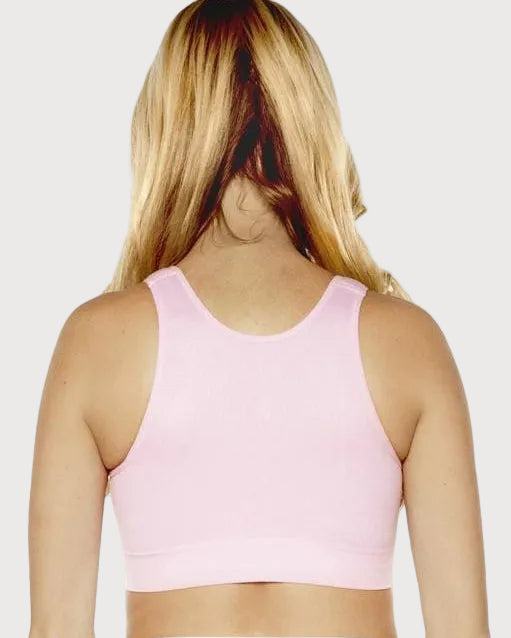 Seamless Zip Front Bra with Padded Strap_Rhonda_Shear_4