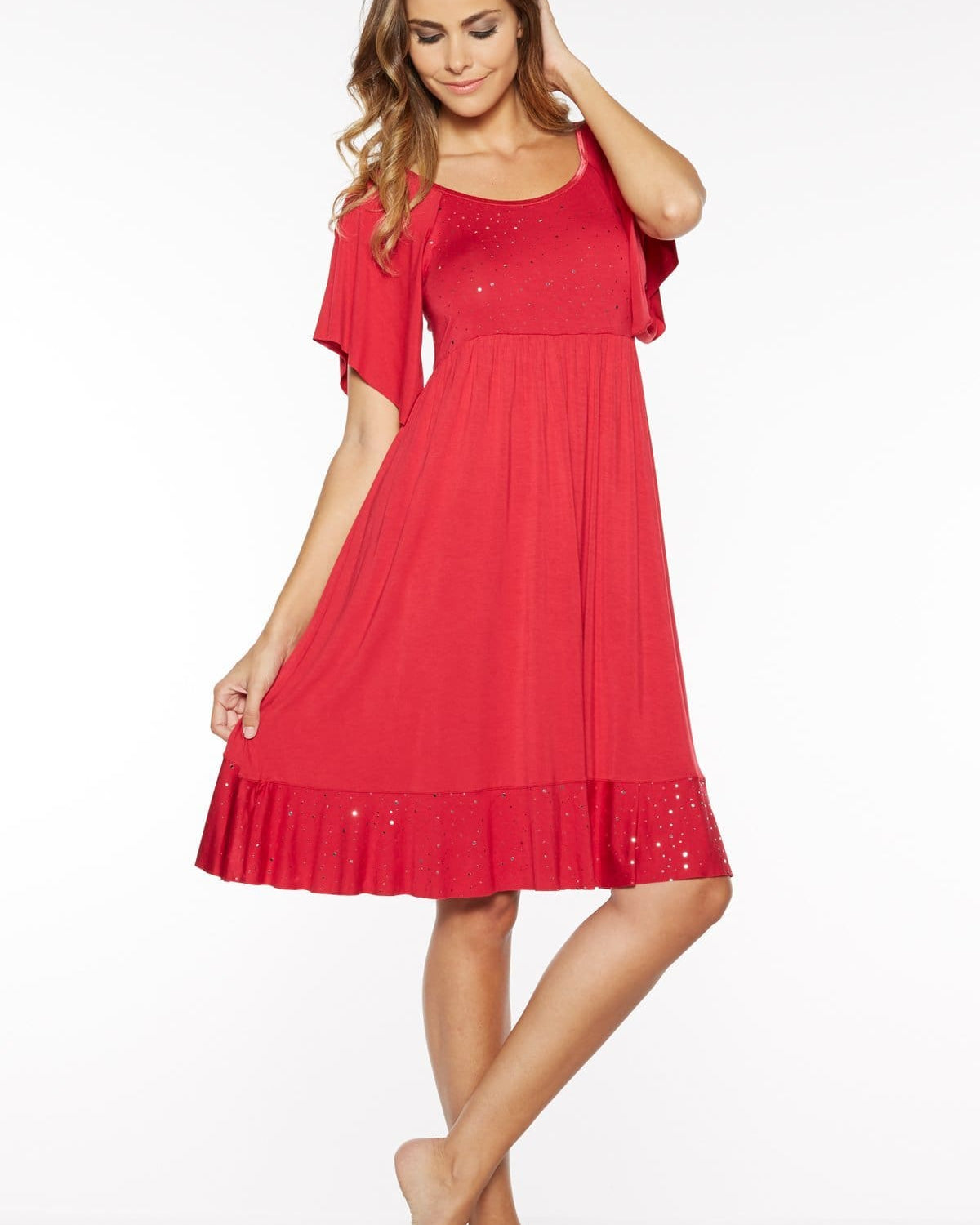 Shimmer Sleep Gown_Rhonda_Shear_6