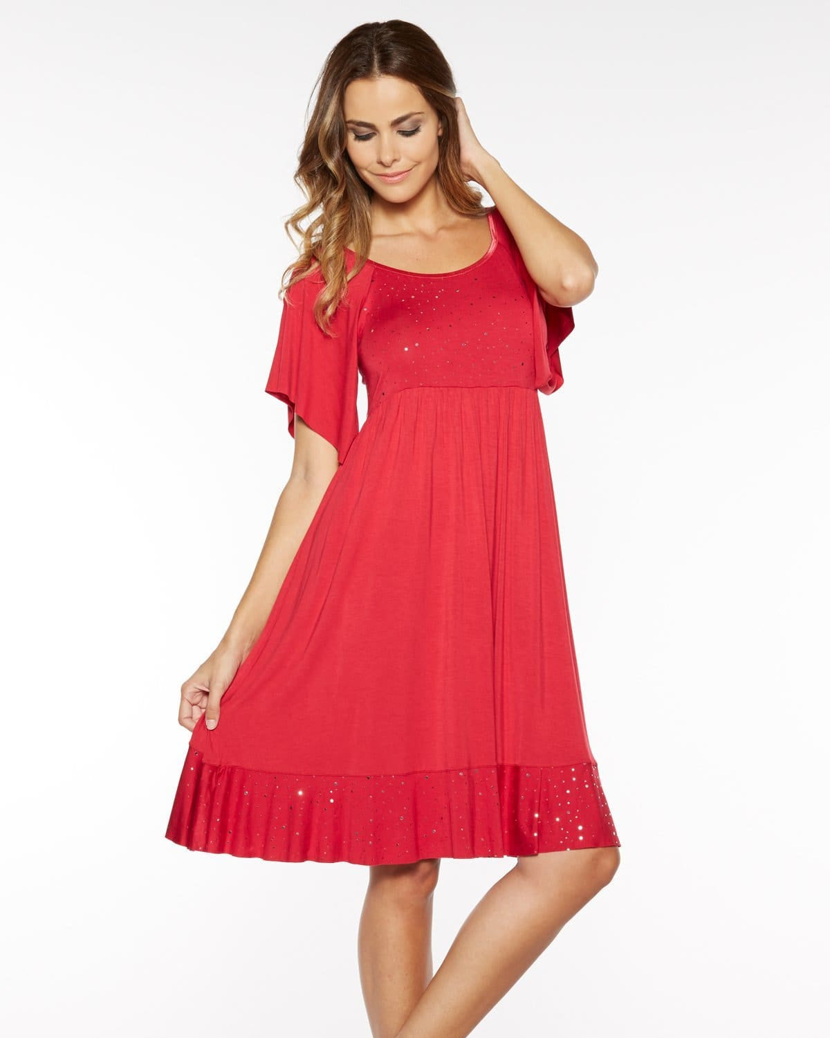 Shimmer Sleep Gown_Rhonda_Shear_6