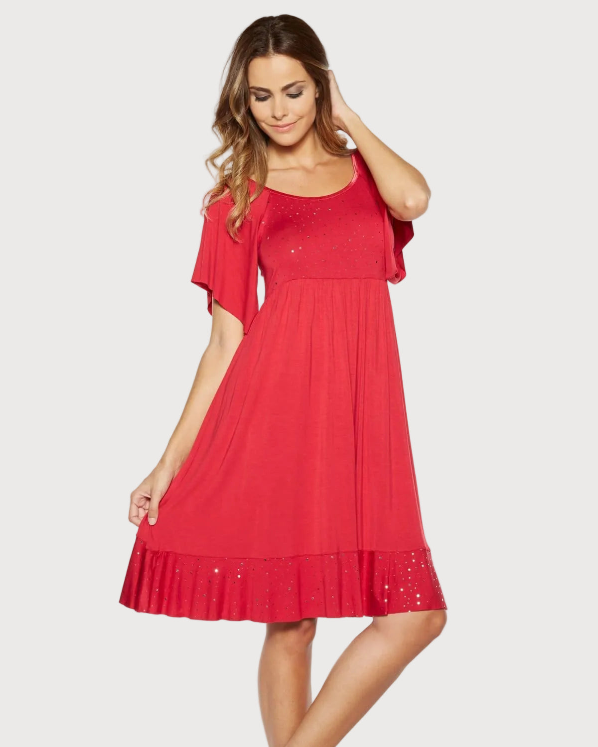 Shimmer Sleep Gown_Rhonda_Shear_6