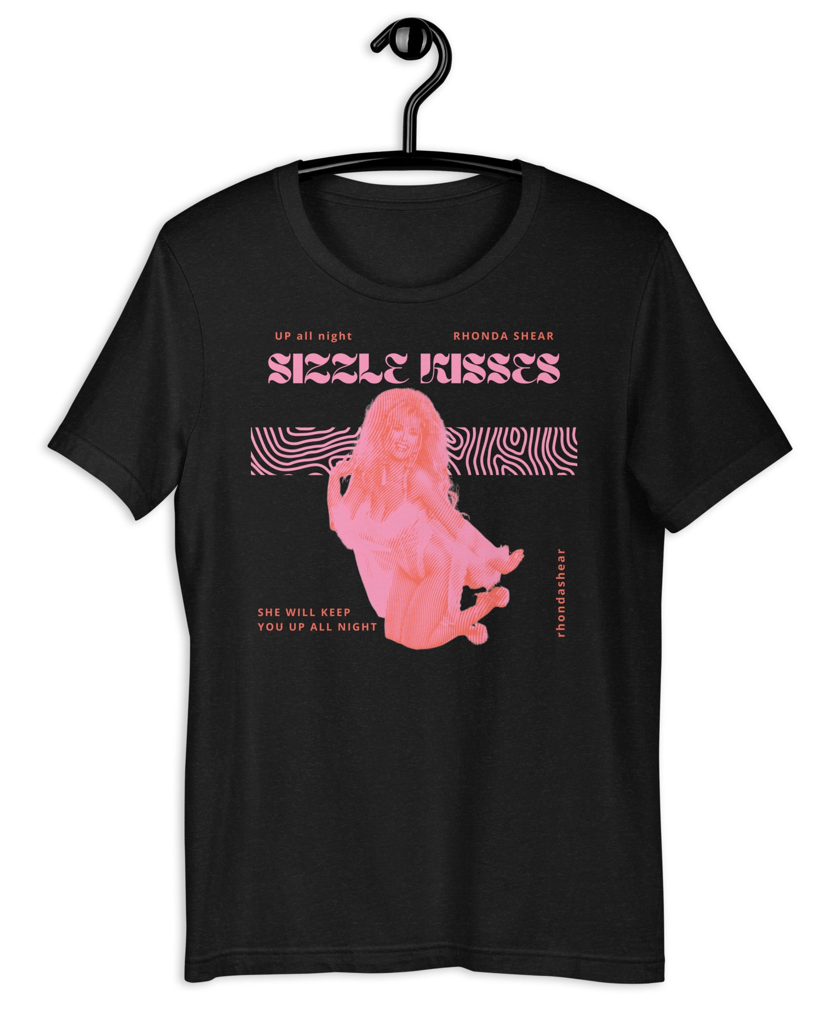 Unisex Rhonda Shear UP all night t-shirt
