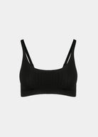 Ribbed Knit Bra - style 1690