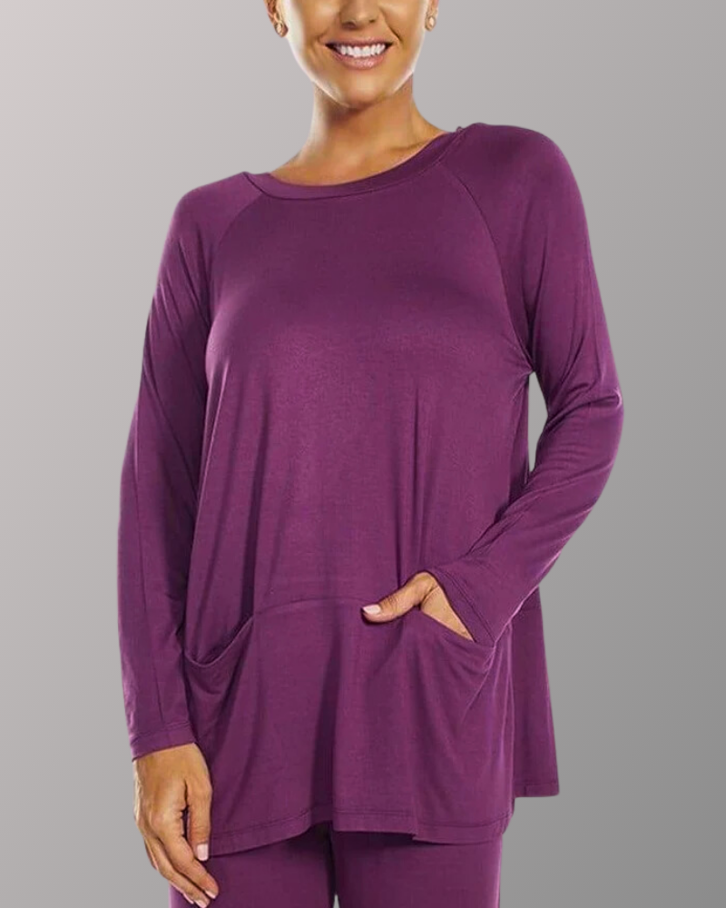 Boat Neck Pocket Tunic_Rhonda_Shear_1