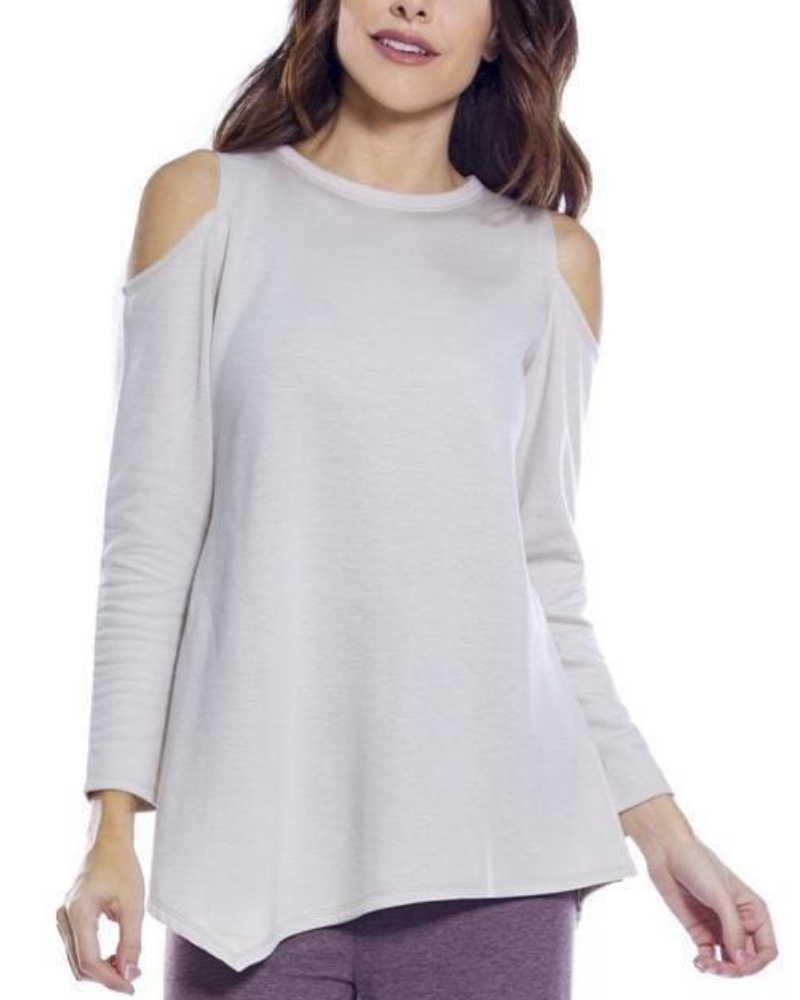 Cold shoulder women's sales tops