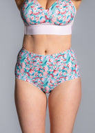 Style 4113-Full Coverage Brief Panty - Front Floral