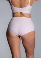 Style 4113-Full Coverage Brief Panty - Back pink