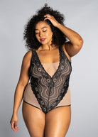 Up All Night Lace Bodysuit - style 4807