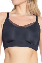 Invisible Edge Bra w. Mesh Cut-out Detail - style 9609