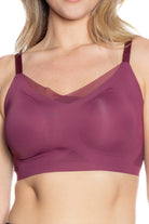 Invisible Edge Bra w. Mesh Cut-out Detail - style 9609