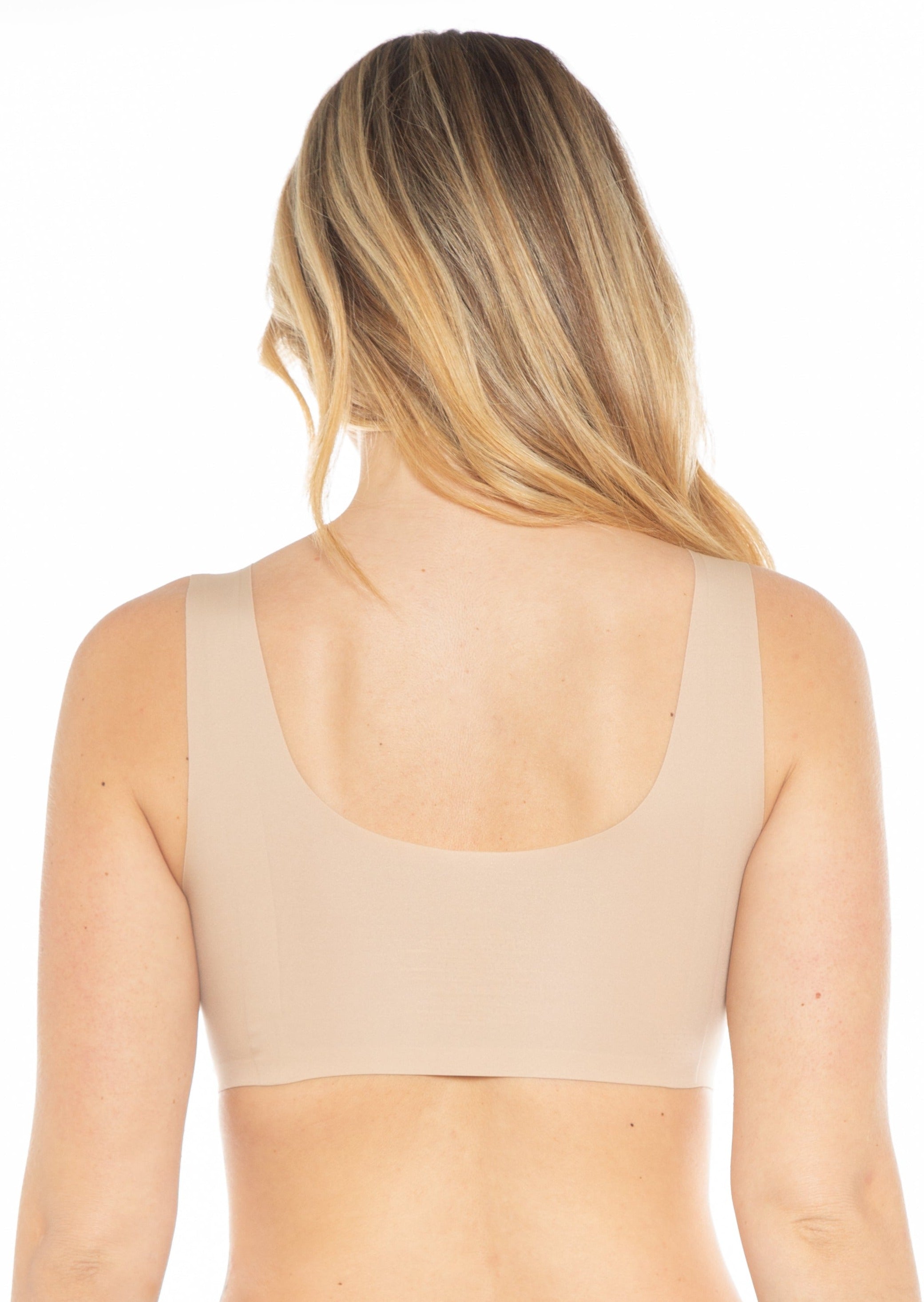 Ardene Low Back Convertible Strap Invisible Bralette in Beige