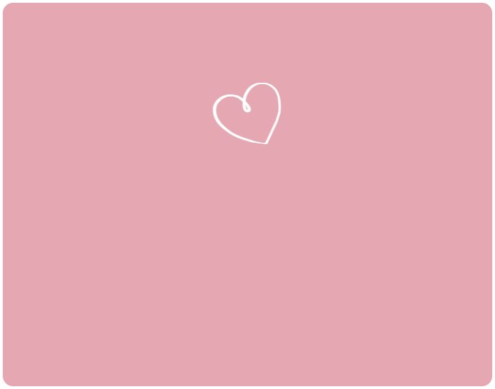 Made for you heart pink background