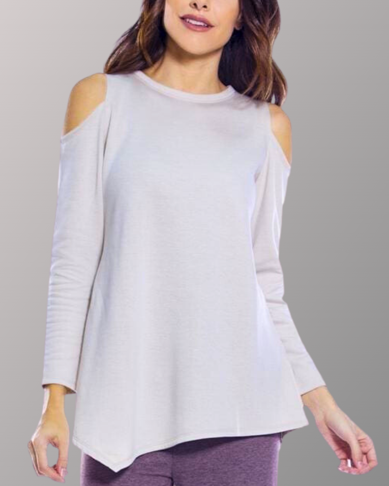 Womens open top shoulder tops