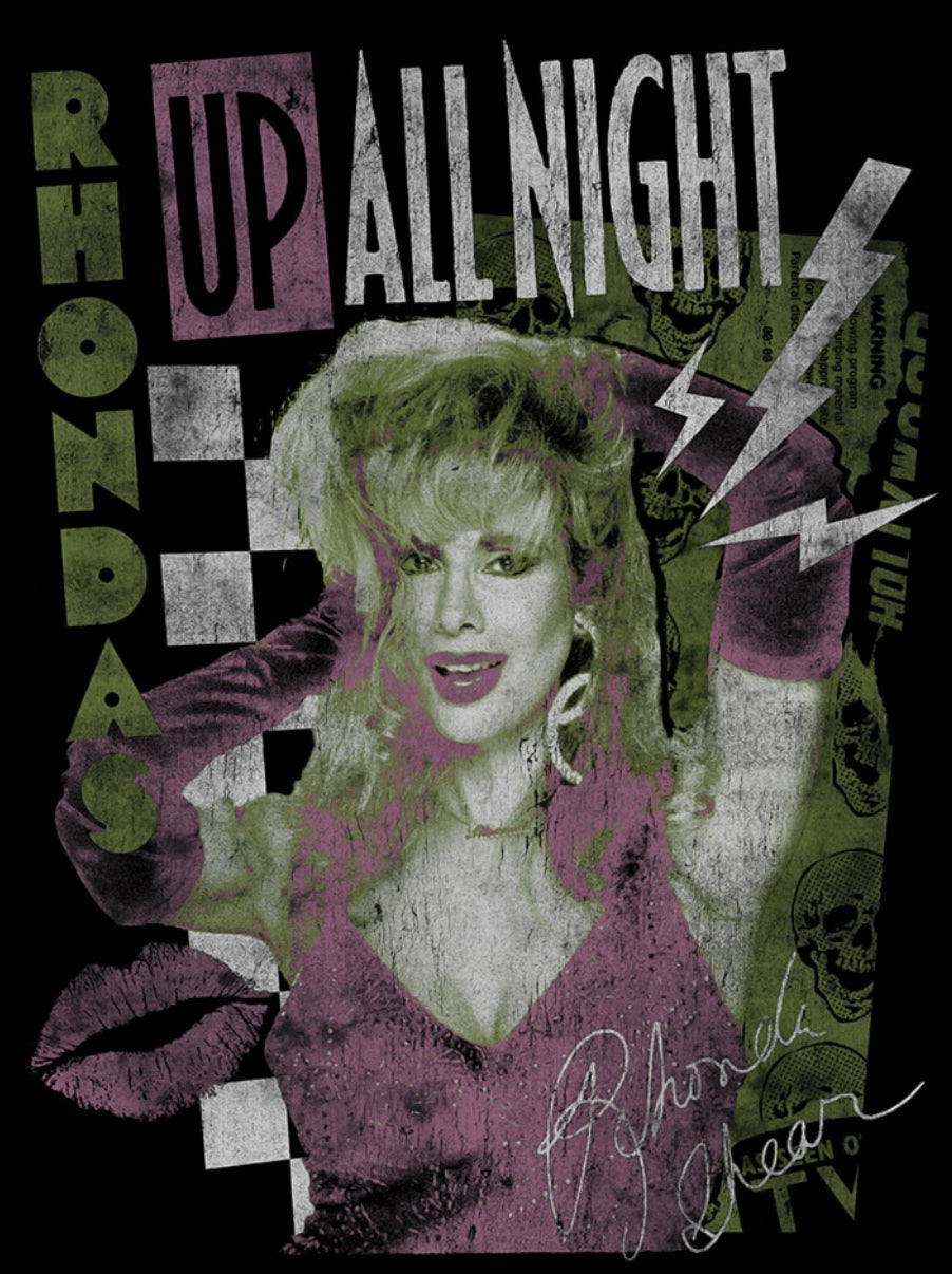Unisex Rhonda Shear UP all night t-shirt