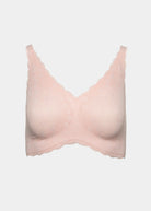 Style-2033-INVISIBLE EDGE SHEAR SCULPT WITH LACE OVERLAY BRA-Blush-Front