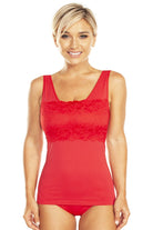 Lace Overlay Seamless Tank with Shelf Bra_Rhonda_Shear_9