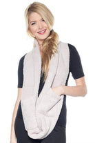 Marshmallow Infinity Scarf with Pockets_Rhonda_Shear_1