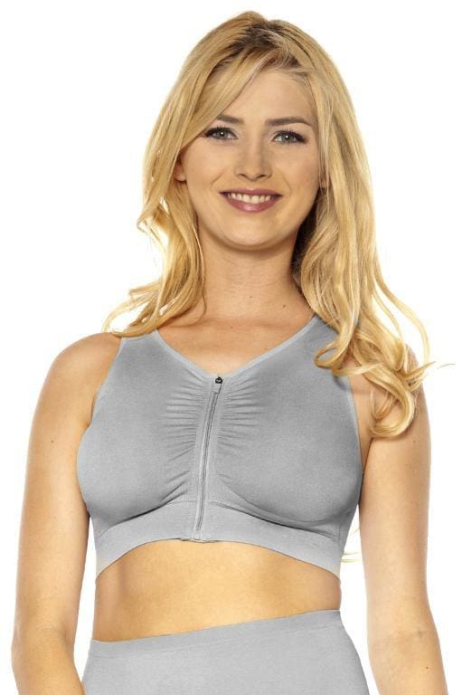 Seamless Zip Front Bra with Padded Strap_Rhonda_Shear_9