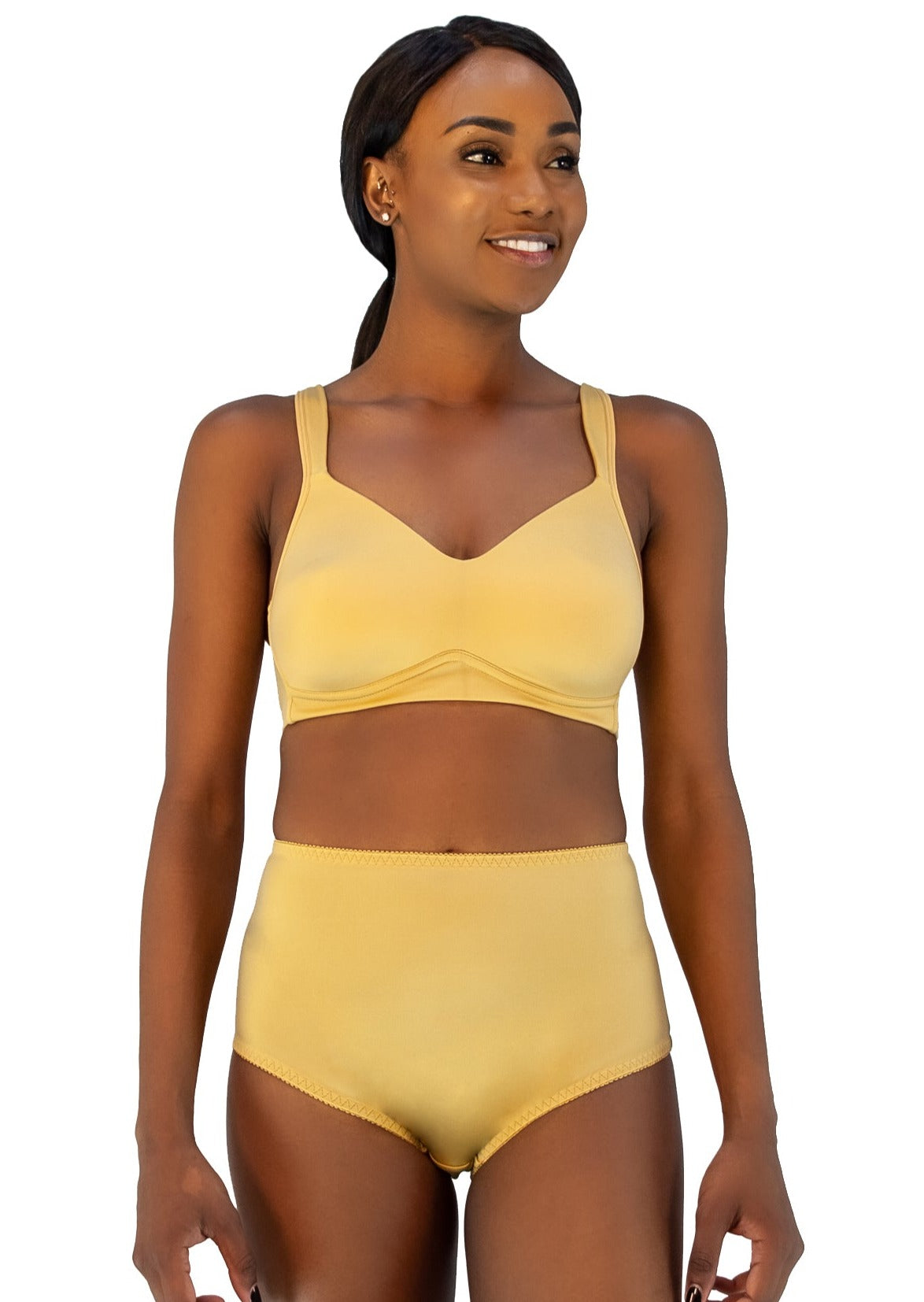 Yellow Plain Ladies Cotton Comfort Bra, Size: 28 To 42 at Rs 36