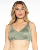 Ribbed Knit Surplice Front Bra - 1692