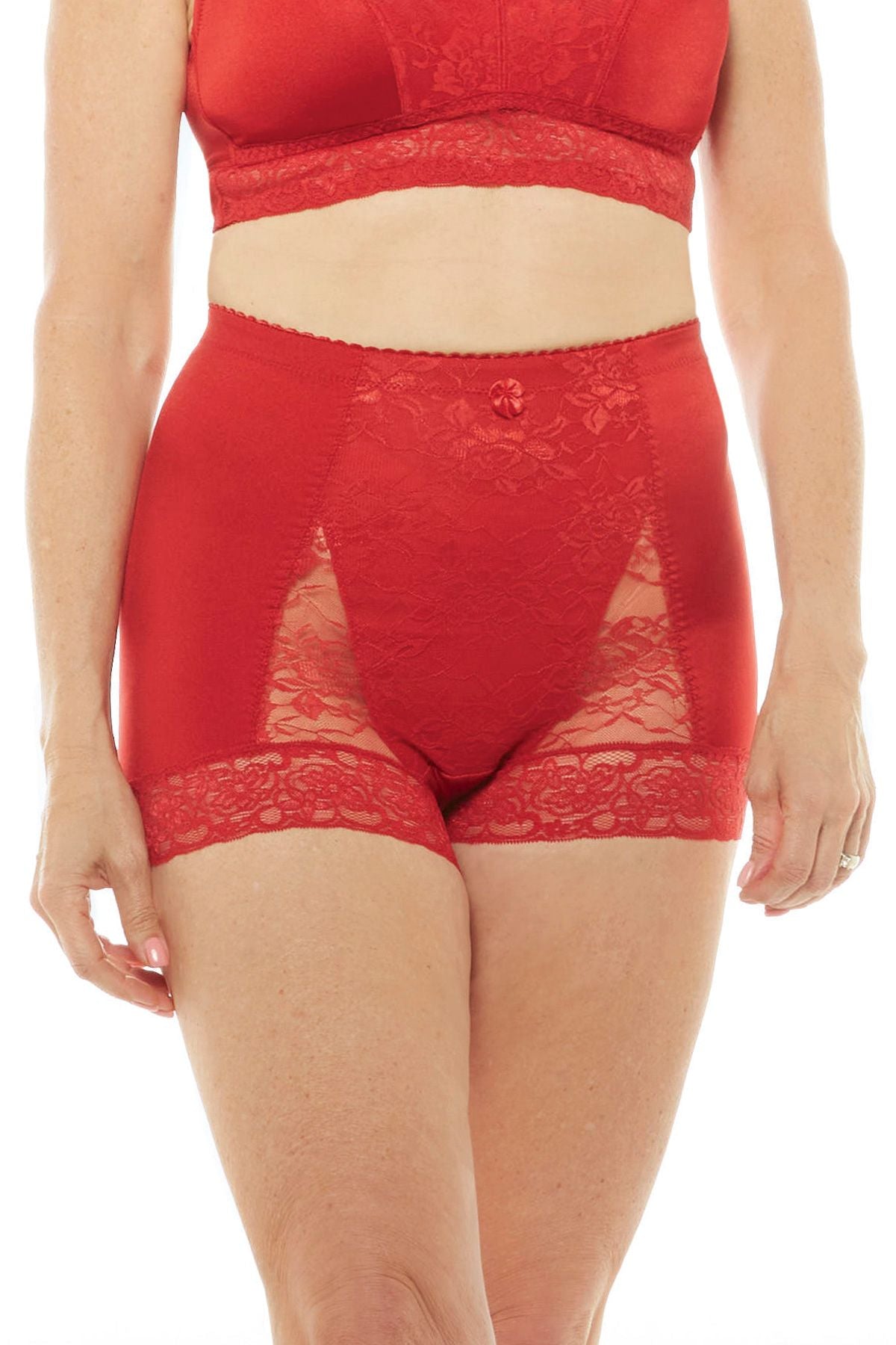 Rhonda Shear Control Underwear Women's New Comfy Panties Rose Pink Size  Medium