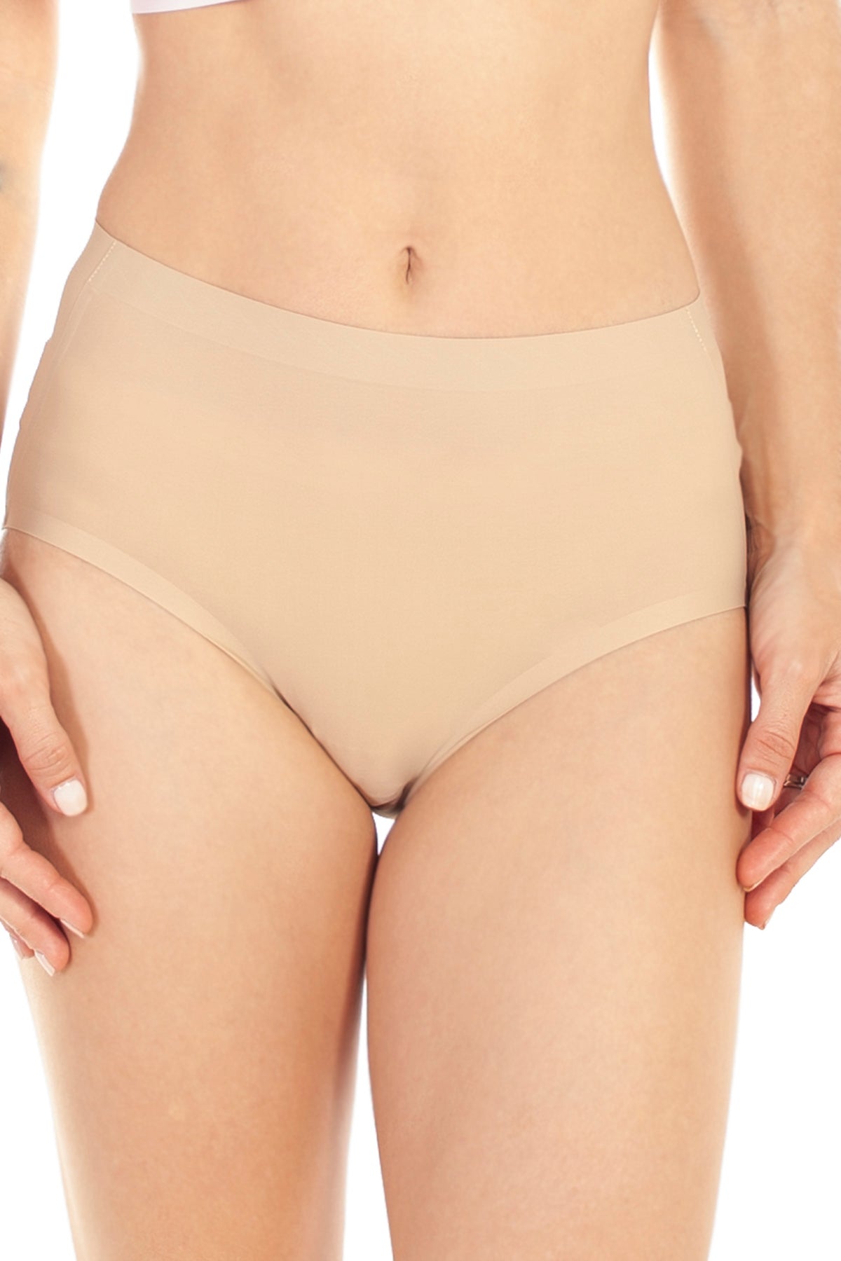 Opperiaya Women Antibacterial Briefs, Invisible Mid-rise