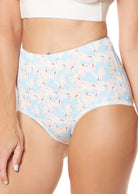 Style 4113-Full Coverage Brief Panty - Spackle Front