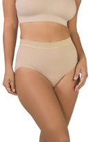 4215 Beige front brief - full cover