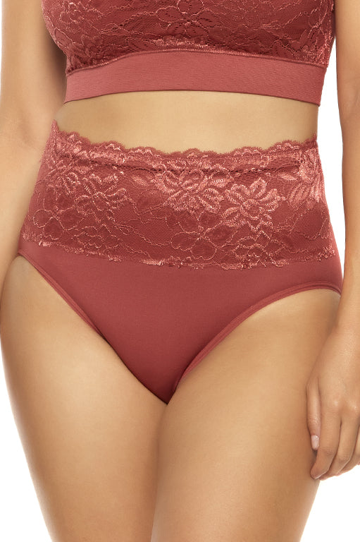 Seamless Brief with Lace