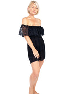 Up All Night Off The Shoulder Nightie and Panty Set_Rhonda_Shear_4